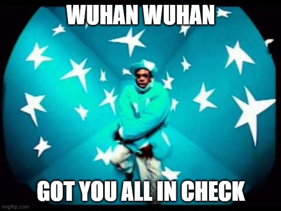 WUHAN WUHAN; GOT YOU ALL IN CHECK | image tagged in coronavirus | made w/ Imgflip meme maker