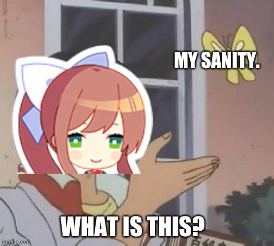 MY SANITY. WHAT IS THIS? | made w/ Imgflip meme maker