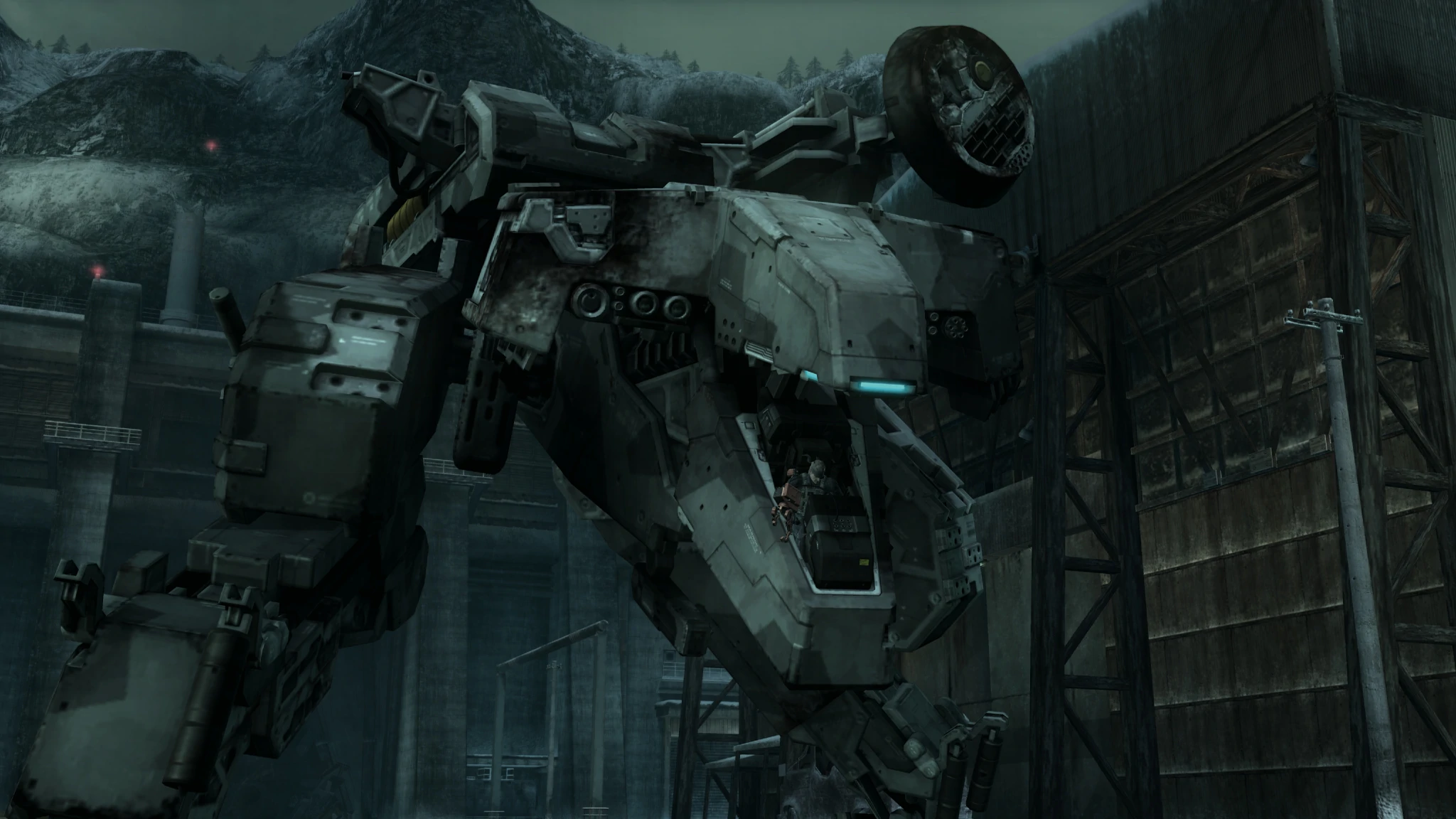 High Quality Metal Gear REX Close-Up Blank Meme Template