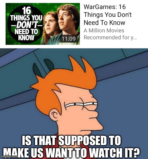 Image tagged in memes,futurama fry,youtube,clickbait,funny,confusing -  Imgflip