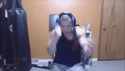 Tyler1 punching Blank Meme Template