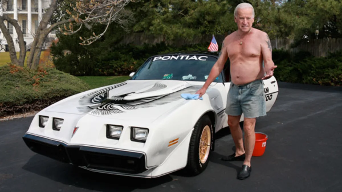 BidenTransAm Blank Meme Template