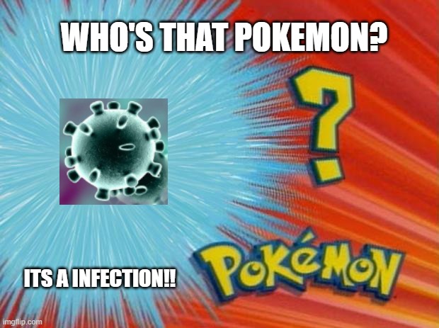 Its in Sammamish | WHO'S THAT POKEMON? ITS A INFECTION!! | image tagged in who is that pokemon | made w/ Imgflip meme maker