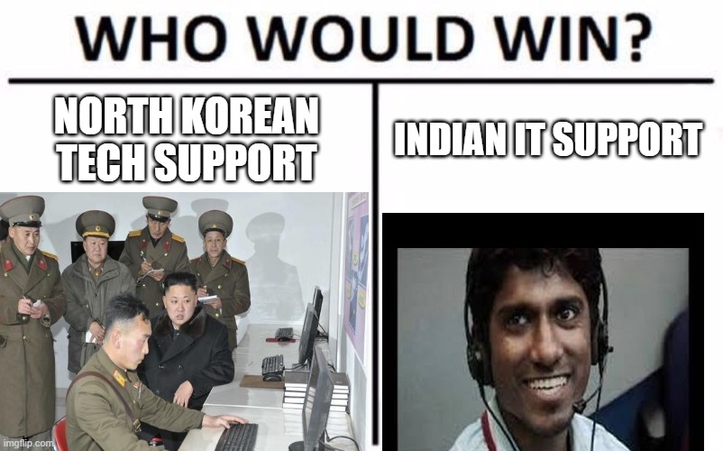 indian tech support meme