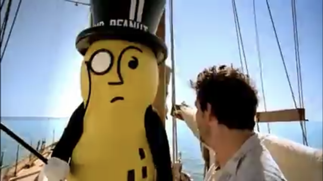 Mr peanut Blank Meme Template