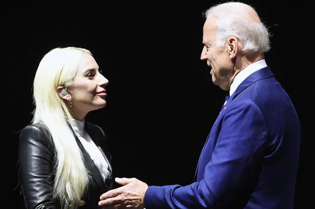 biden gaga Blank Meme Template