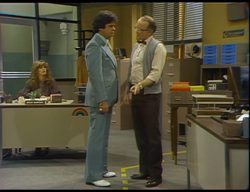 WKRP Les Nessman Walls Memes - Imgflip