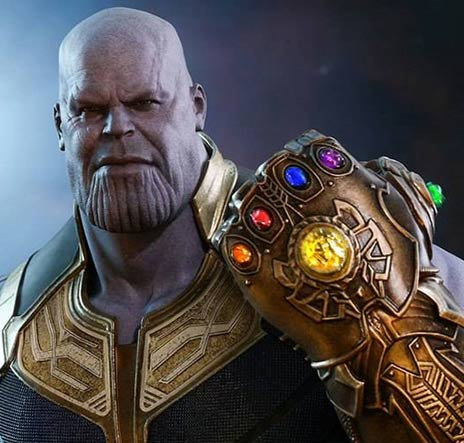 thanos gauntlet meme wait why is this real? Blank Meme Template