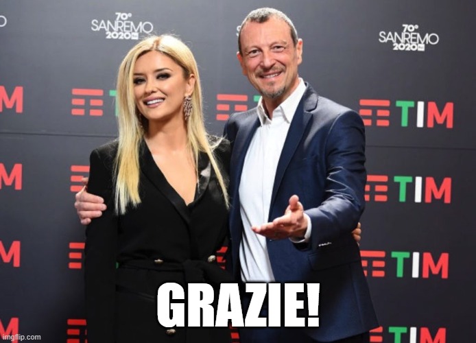 GRAZIE ITALA | GRAZIE! | image tagged in grazie itala | made w/ Imgflip meme maker