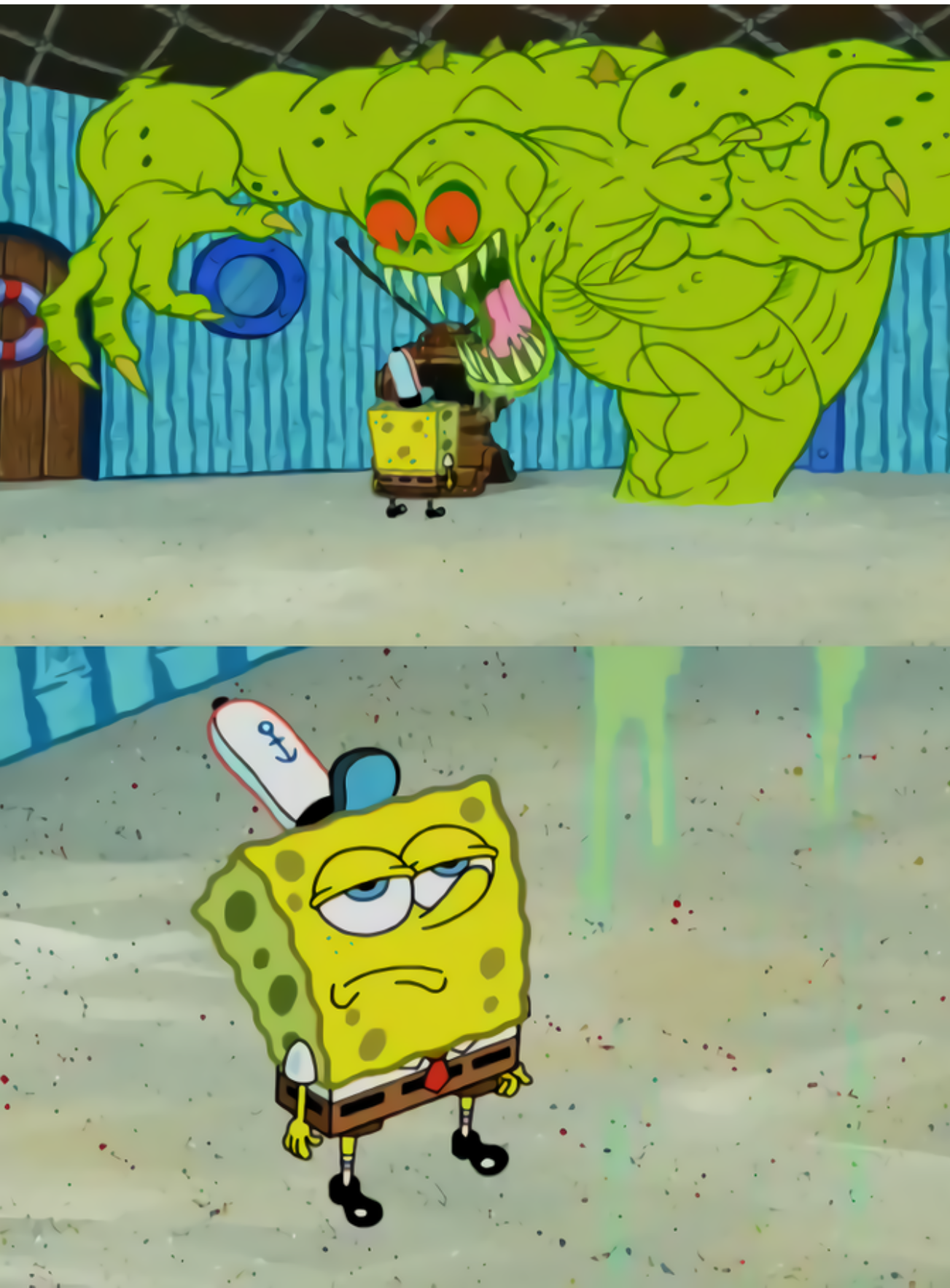 High Quality Sponge Bob Blank Meme Template