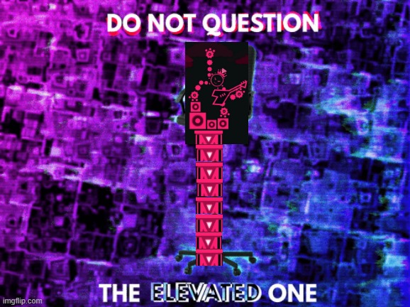Do Not Question the Elevated One Empty Chair | image tagged in do not question the elevated one,memes,just shapes and beats,new game,final boss | made w/ Imgflip meme maker
