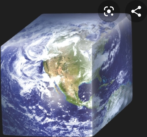 High Quality Square earth Blank Meme Template