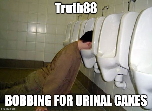 Truth88 BOBBING FOR URINAL CAKES | made w/ Imgflip meme maker