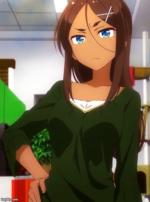 Perturbed Anime Girl | image tagged in perturbed anime girl | made w/ Imgflip meme maker