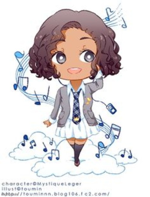 Kawaii Chibi Musical Girl | image tagged in kawaii chibi musical girl | made w/ Imgflip meme maker