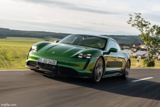 Porsche Taycan | image tagged in porsche taycan | made w/ Imgflip meme maker