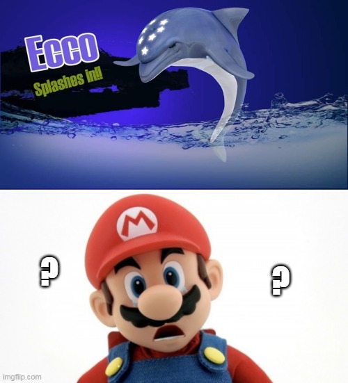 REALLY? | ? ? | image tagged in memes,super mario,dolphin,super smash bros | made w/ Imgflip meme maker