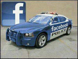 facebook police Blank Meme Template