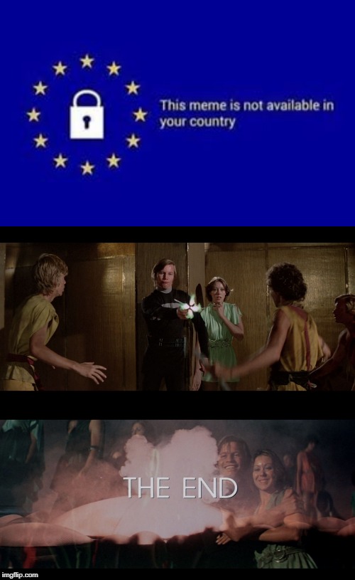 logans run art. 13 Blank Meme Template