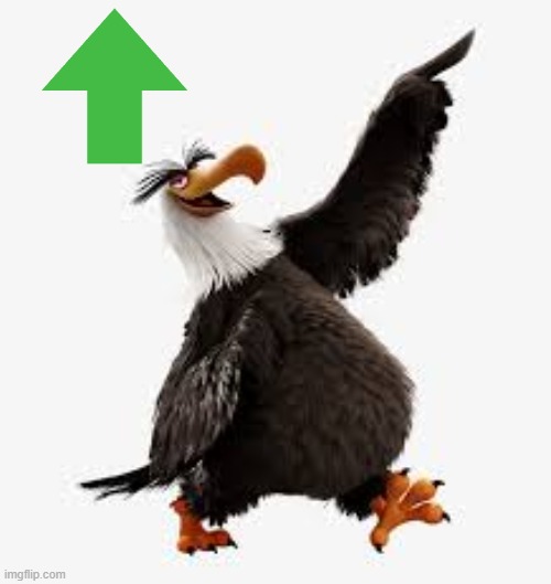 angry birds eagle | image tagged in angry birds eagle | made w/ Imgflip meme maker