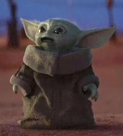 Sad Baby Yoda Blank Template Imgflip