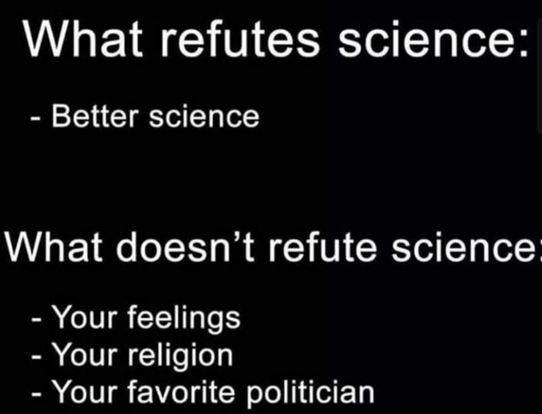 Refuting Science Blank Meme Template
