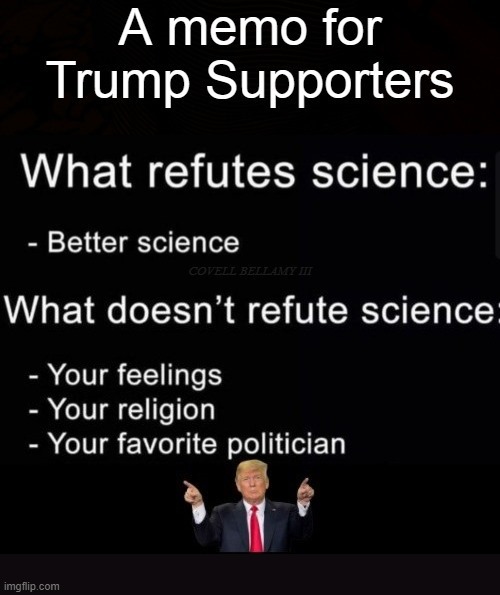 image tagged in refuting science | made w/ Imgflip meme maker