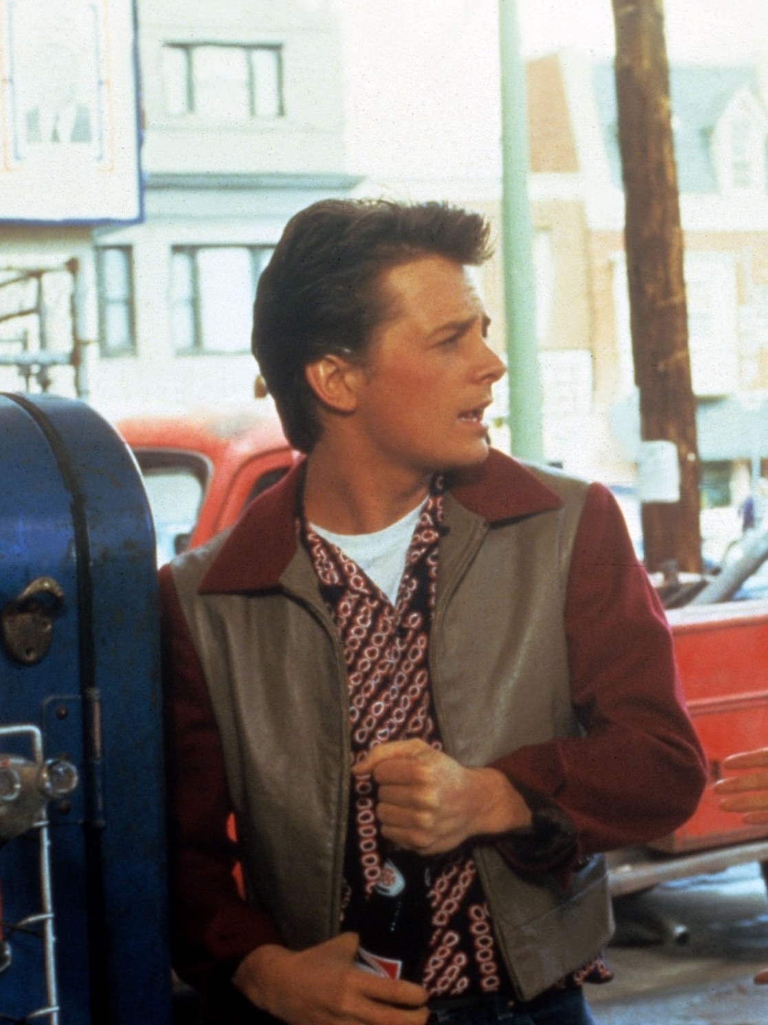 High Quality Marty Mcfly 1955 Blank Meme Template