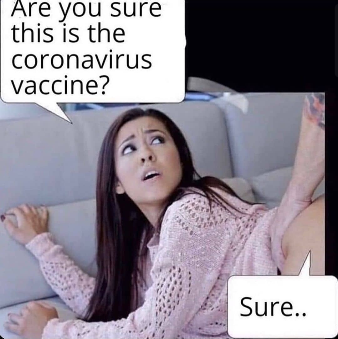 Coronavirus Vaccination Blank Meme Template