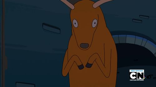 Freak deer adventure time Blank Meme Template