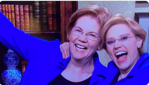 Elizabeth Warren Kate McKinnon SNL Blank Meme Template