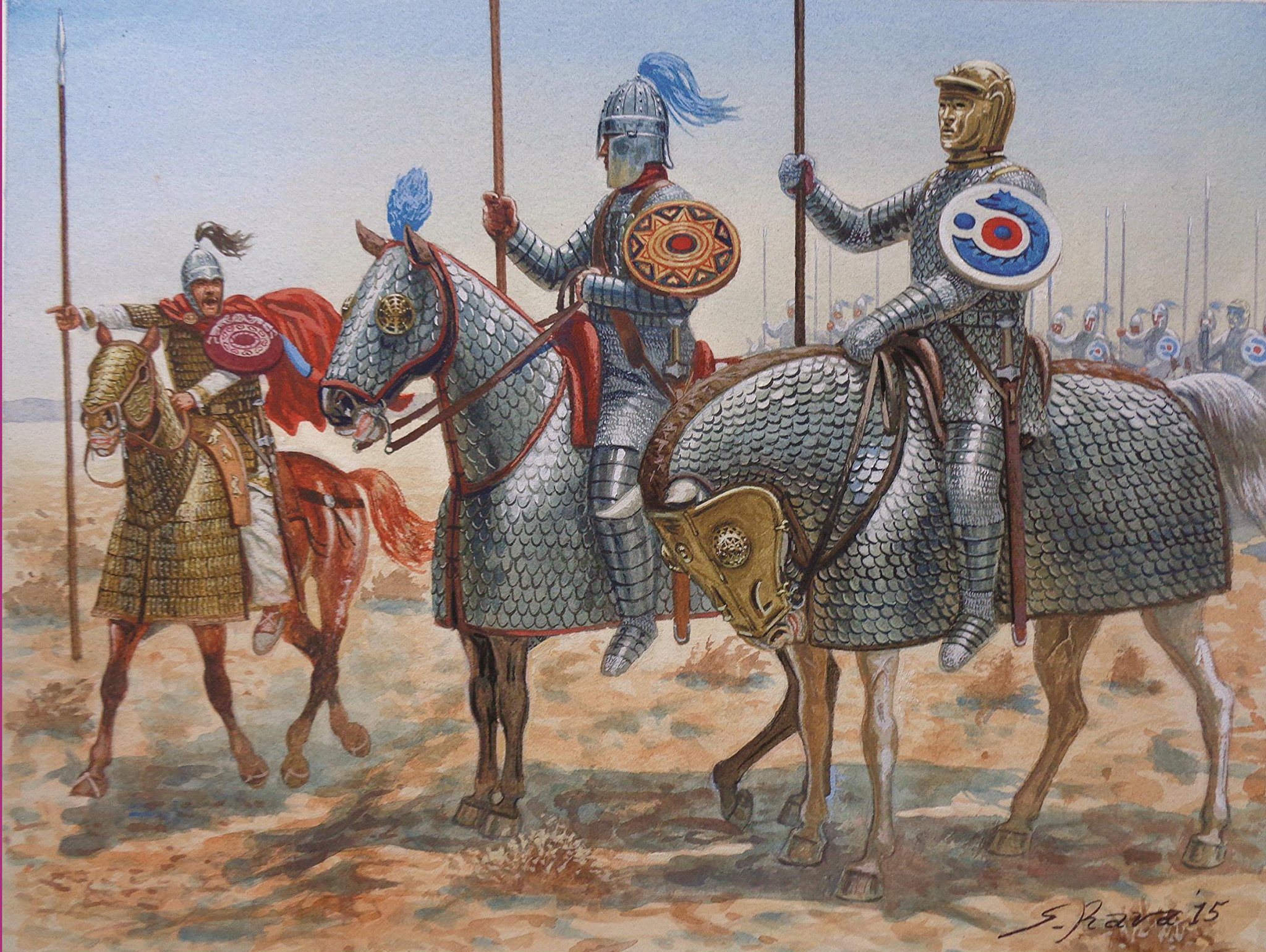 High Quality Roman Cavalry No.1 Blank Meme Template
