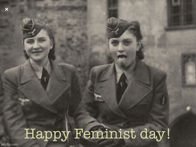 Enjoy the Feminist day while it lasts folks.. | Happy Feminist day! | image tagged in womens day,feminism,memes | made w/ Imgflip meme maker