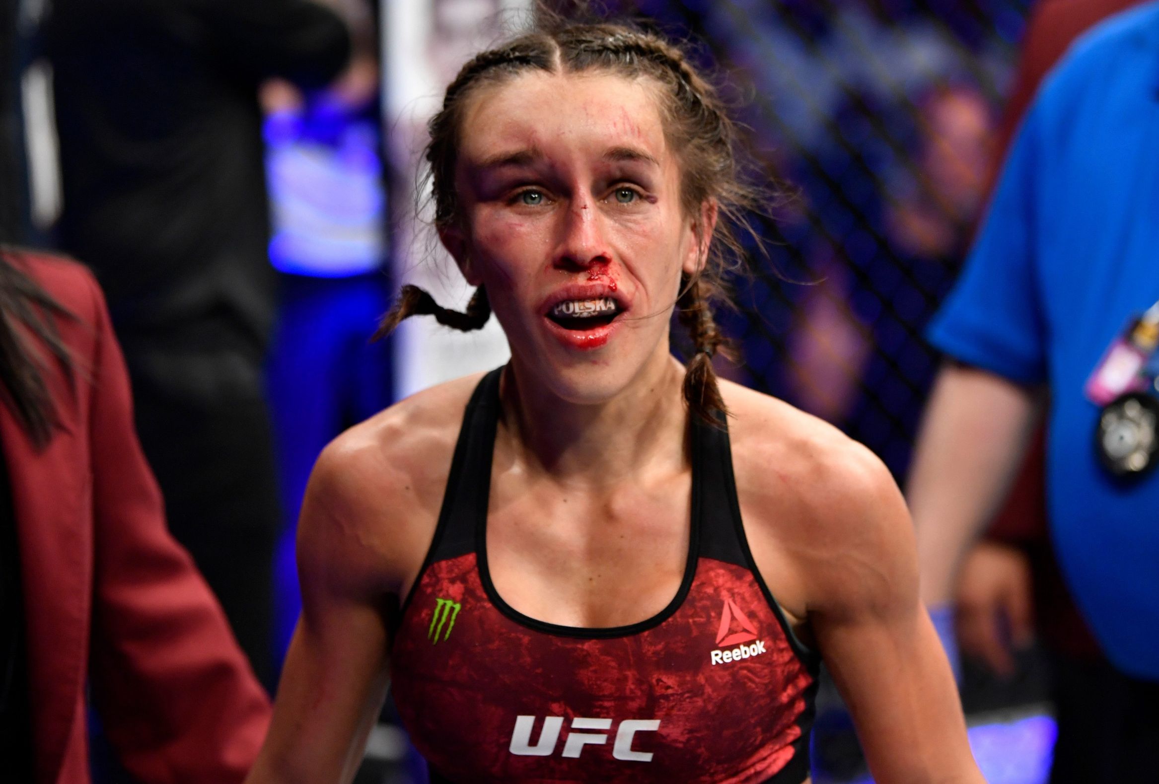 Joanna Jedrzejczyk Blank Meme Template