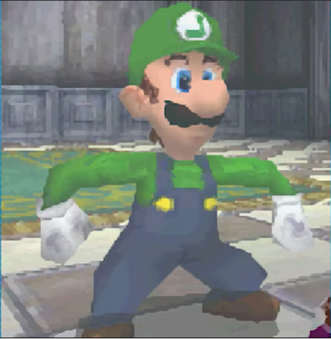 High Quality Best Mates Luigi Blank Meme Template