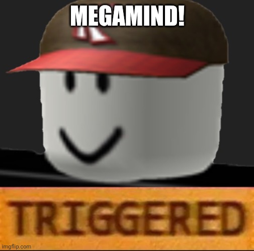 Roblox Triggered | MEGAMIND! | image tagged in roblox triggered | made w/ Imgflip meme maker