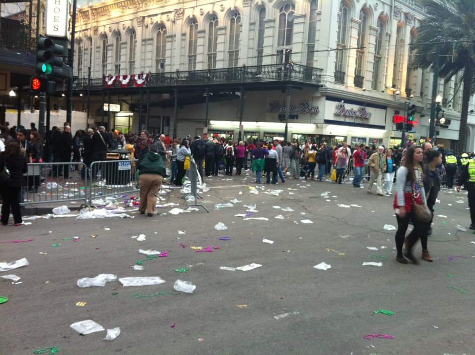 New Orleans Mardi Gras Blank Meme Template