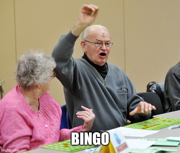 Bingo | BINGO | image tagged in bingo | made w/ Imgflip meme maker