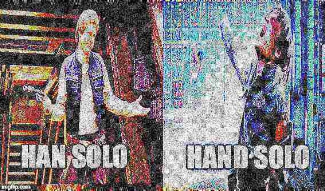 image tagged in starwars,deepfriedmeme | made w/ Imgflip meme maker