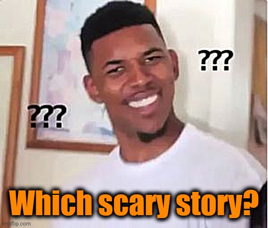 Nick Young | Which scary story? | image tagged in nick young | made w/ Imgflip meme maker
