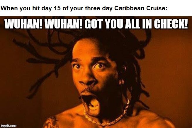 30 day cruise is a steal for just $299 | image tagged in memes,1990s,wuhan,coronavirus,cruise ship,meme | made w/ Imgflip meme maker