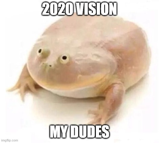My Dudes | 2020 VISION; MY DUDES | image tagged in my dudes | made w/ Imgflip meme maker