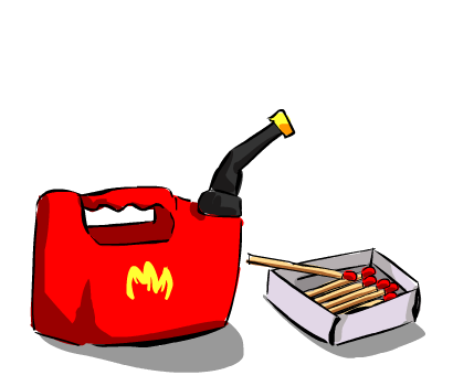 gas and match Meme Template