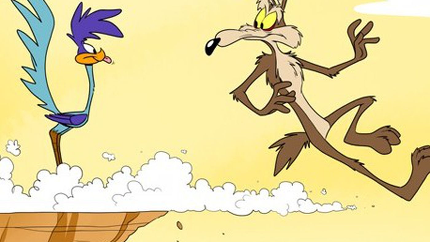 High Quality Roadrunner coyote Blank Meme Template