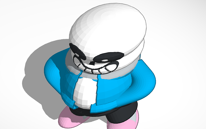 High Quality sans be chunk Blank Meme Template