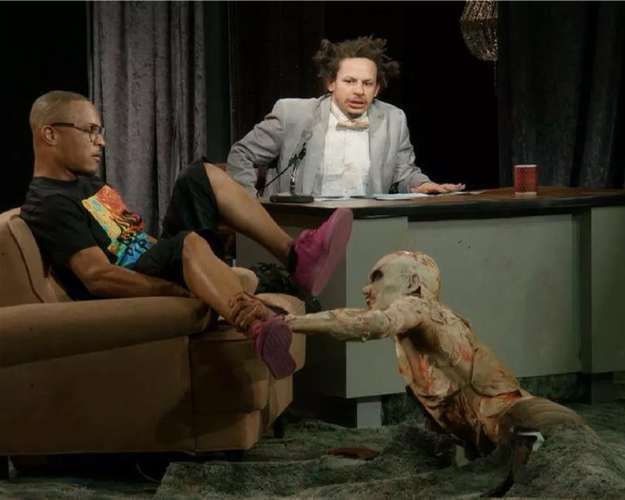 Eric Andre and TI Blank Meme Template
