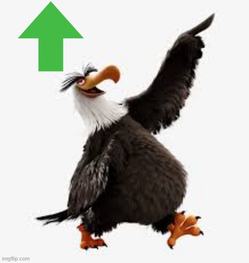 angry birds eagle | image tagged in angry birds eagle | made w/ Imgflip meme maker
