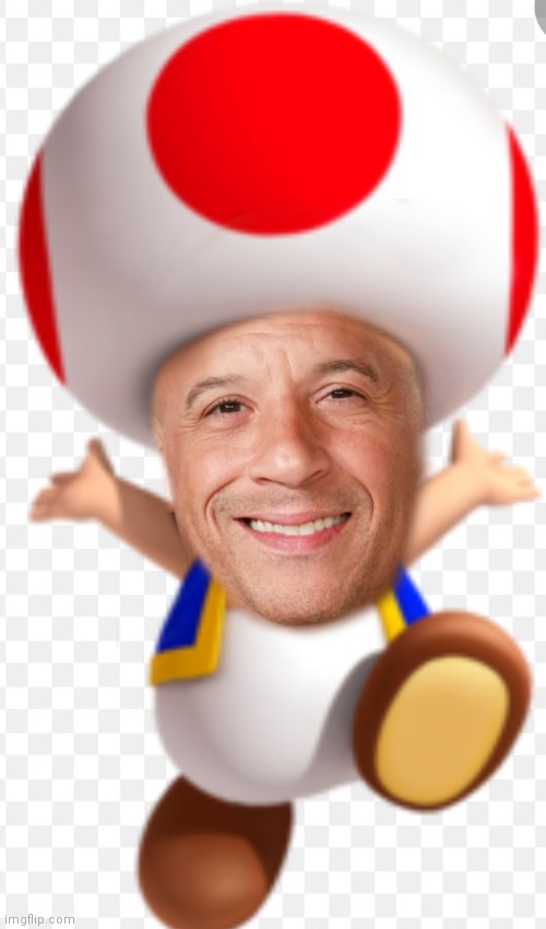 Captain Toad Diesel | image tagged in captain toad diesel | made w/ Imgflip meme maker
