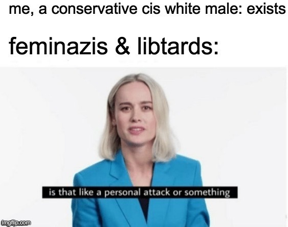 image tagged in funny,memes,politics,brie larson,feminazi,libtards | made w/ Imgflip meme maker