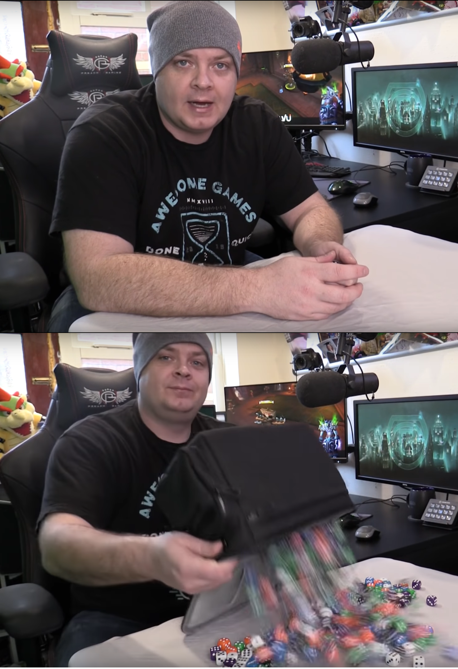 High Quality Roll Dice Blank Meme Template